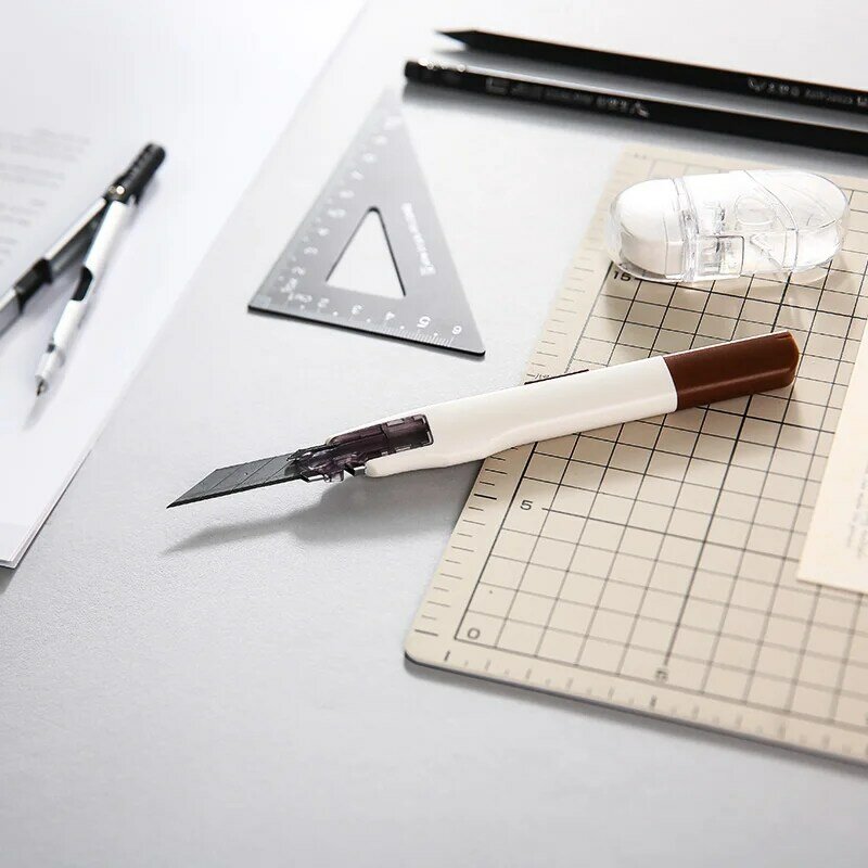 M & g 1pc de alta qualidade cortador arte utilitário faca estudante ferramentas diy criativo artigos papelaria escola arte suprimentos