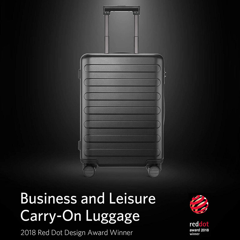 NINETYGO-حقيبة سفر صلبة خفيفة الوزن مقاس 20 و 24 بوصة ، حقيبة كمبيوتر شخصي 7 أشرطة ، مع قفل TSA ، 90