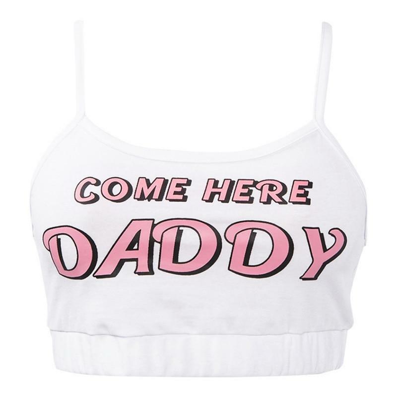 2022 European and American Women's Fashion Letter Printing Sexy Tight-fitting Camisole Briefs Suit Bottoming Home Clothes