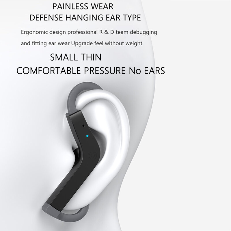 Butterfly B2 Headphone Olahraga Nirkabel TWS Earphone Bluetooth 5.0 Stereo Headset Earbud Tahan Air dengan Mikrofon