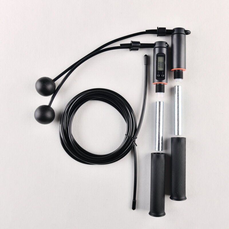 Dual use Digital Weighted home jump skipping rope cordless Wireless with counter smart  keep fit crossfit weighted