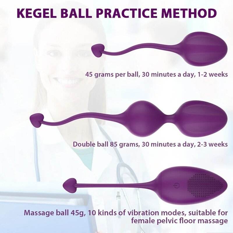 Sex Toy for Women Vaginal balls Kegel exerciser Chinese Balls Female Massage Wireless Remote Control Vibrating Egg Love egg
