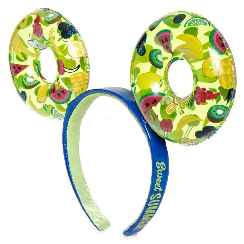Disney-Minnie Headband para Mulheres, Mickey Mouse e Amigos, Orelhas de Pelúcia, Festa Lantejoulas, Acessórios Cosplay, Disneyland, Meninas