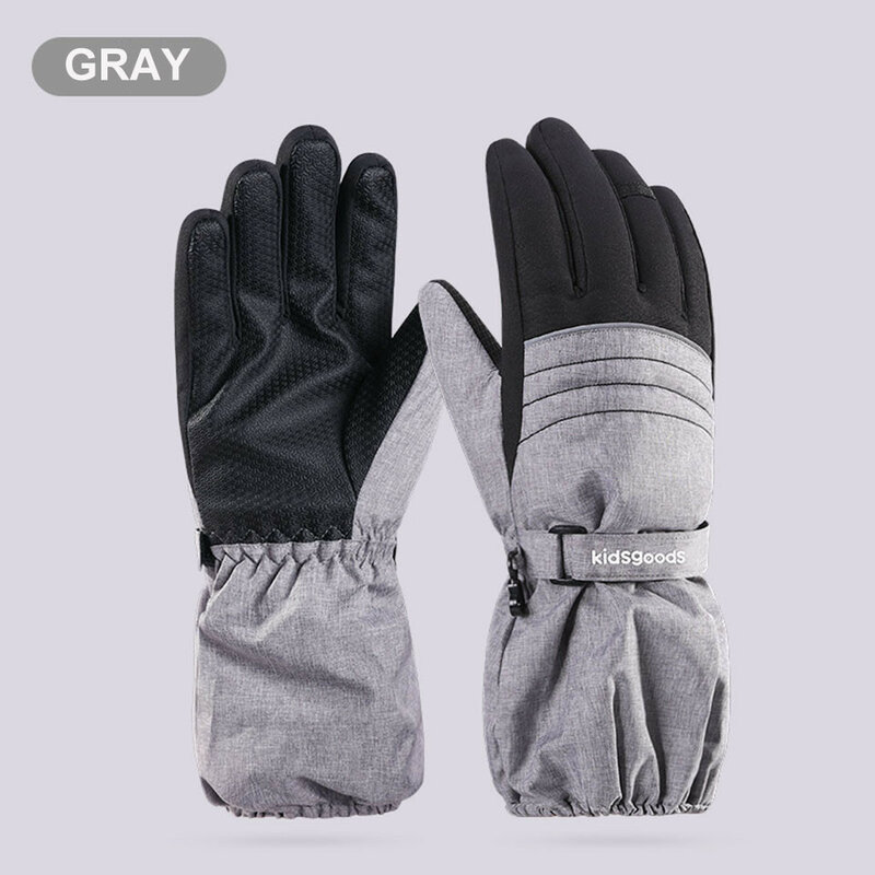 Rękawiczki rękawiczki rękawice na śnieg rękawiczki rękawiczki wyściełana zimowa rękawiczki rękawice narciarskie dwuwarstwowe rękawiczki dziecięce ciepła watowana Winte
