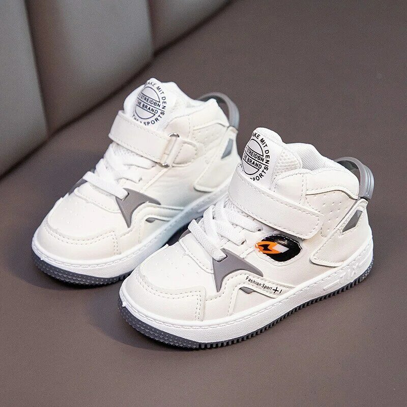 Novo 2021 outono do bebê da menina menino da criança sapatos infantis casuais walkers sapatos fundo macio confortável criança tênis preto branco crianças