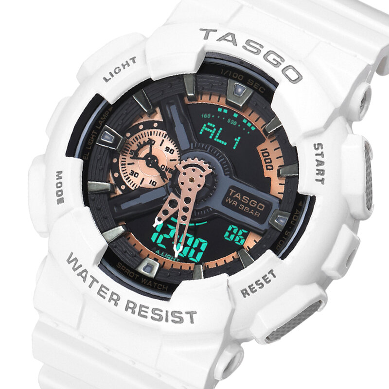 TASGO Lover Watches Men Women Fashion Couple Dress Digital Watches Sports Clock Waterproof Relogio Masculino