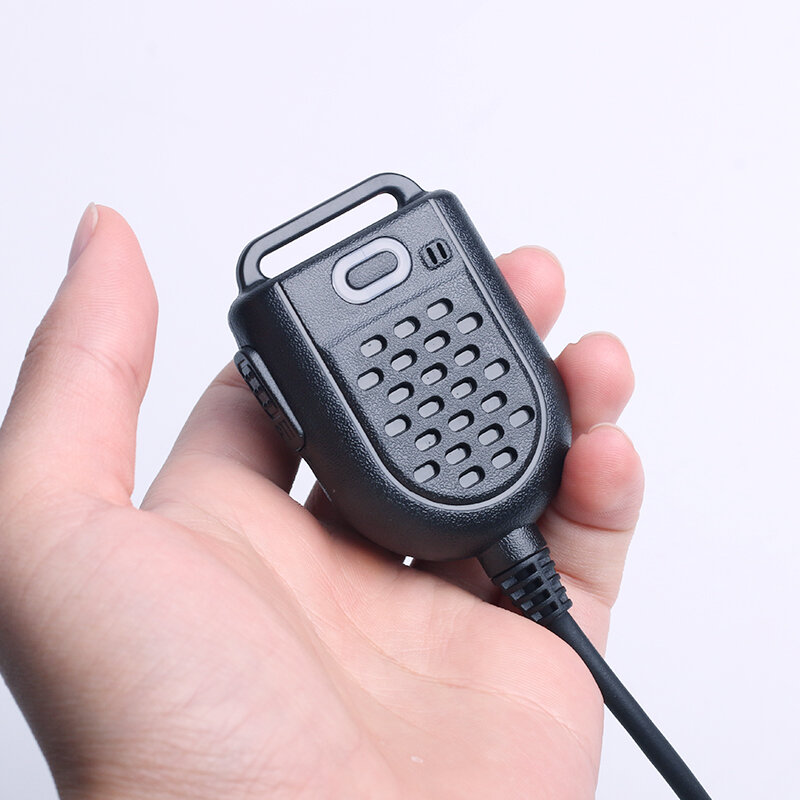 Minialtavoz LED de hombro para Kenwood, accesorios de micrófono para walkie-talkie, TYT, F8, Baofeng, UV5R, Retevis, 2021