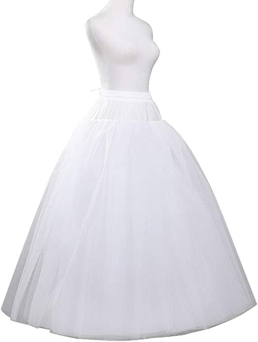 ผู้หญิงงานแต่งงาน Petticoat Crinoline Underskirt Slips Underskirt สำหรับสตรี