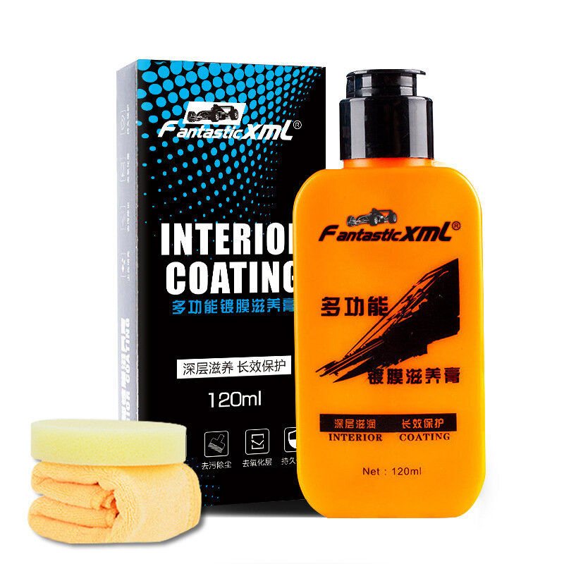 Auto & Leather Renovated Coating Paste Maintenance Agent Refurbishing Agent Automotive Interior Leather Paint Repair Cream