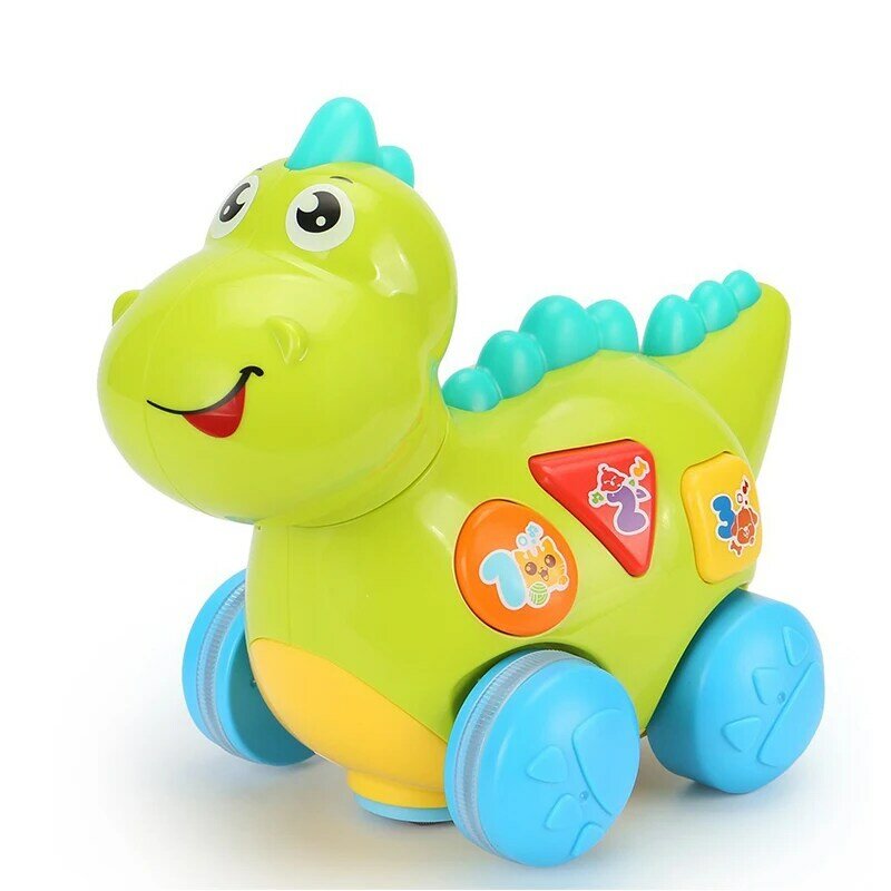 Novo brinquedo do bebê musical multifuncional dinossauro elétrico brinquedos de música diversão aprendizagem brinquedos educativos para crianças do bebê presente natal