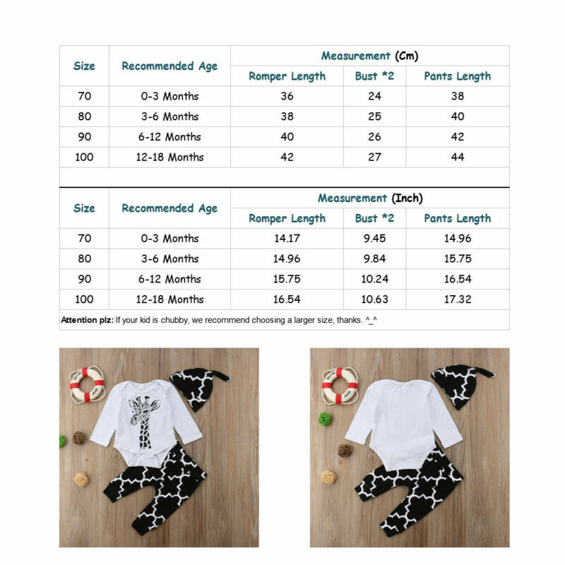 3 sztuk noworodka chłopiec ubrania wiosenne jesienne z długim rękawem rękawem drukowane pajacyki topy + długie spodnie kapelusz chłopcy Xmas stroje 0-18M