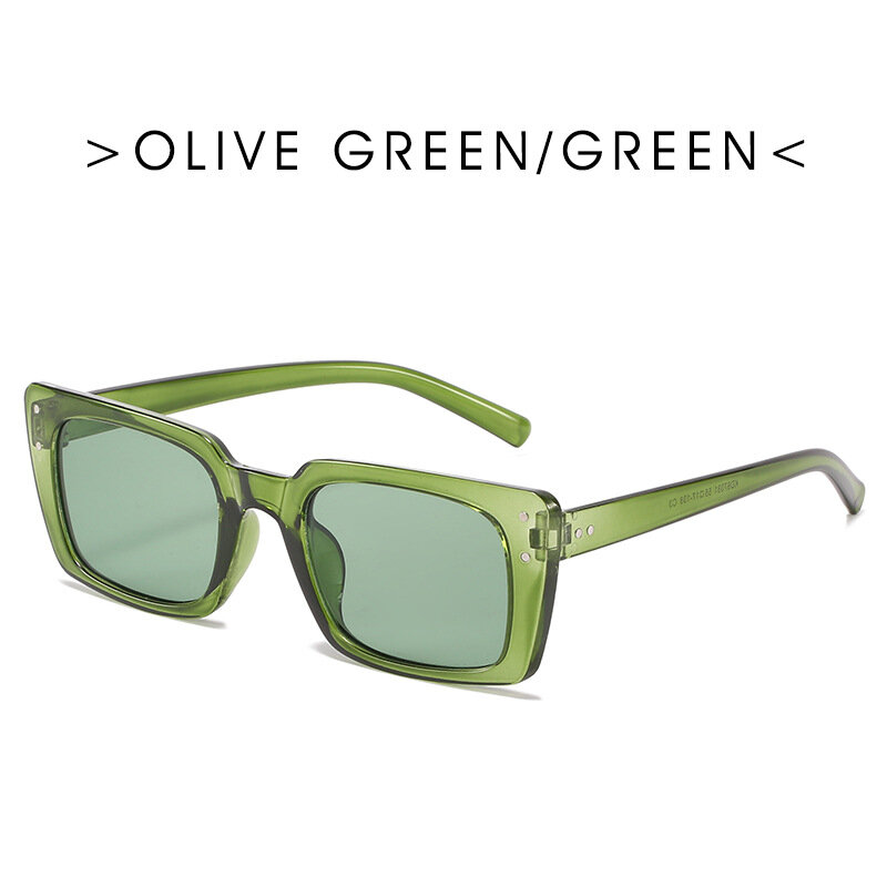 LONSY-gafas De sol rectangulares De estilo Retro para mujer, anteojos De sol femeninos De marca De lujo, cuadradas, con protección UV400, 2021