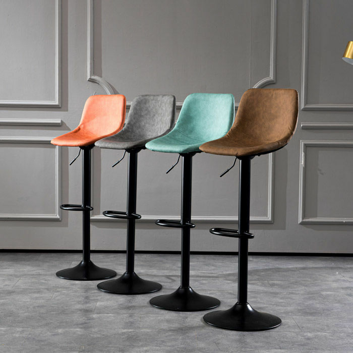 Krzesło barowe w górę iw dół obrót nowoczesny prosty tył stołek barowy lekki luksusowy dom modna tabliczka krzesło barowe projektant na wysokiej stopce krzesło barowe