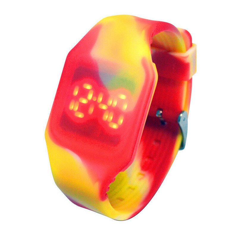LED Montre pour Garçons Filles Sport Numérique Montre Bracelet En Silicone Montre Électronique Enfants Unisexe Horloge Relogio Montre Homme