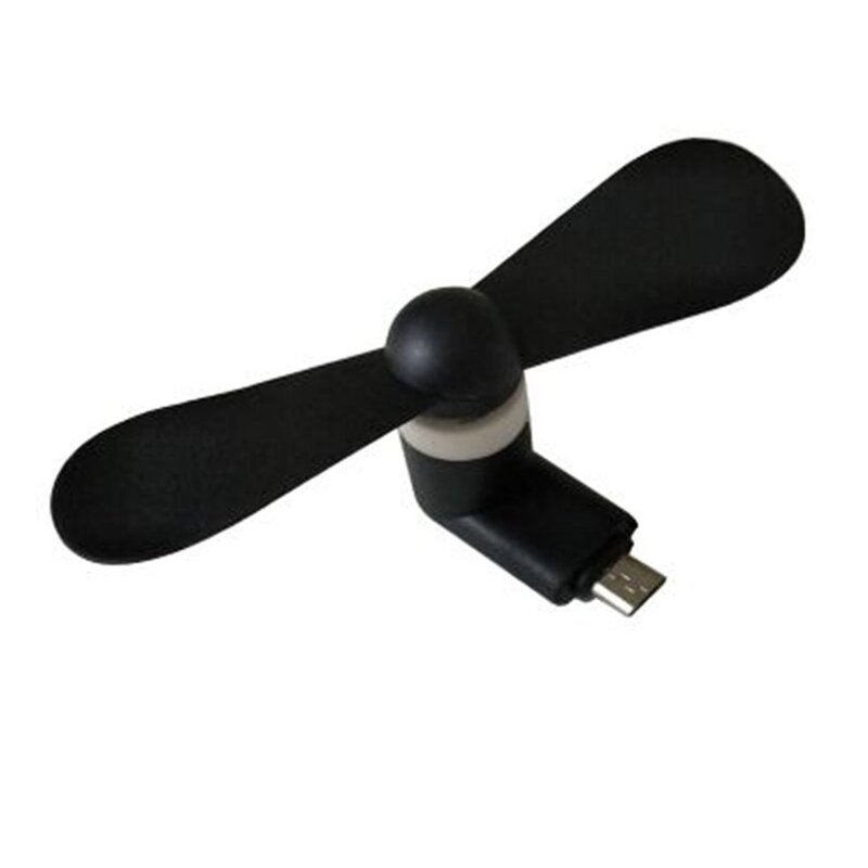 Travel Mini Fan USB CellPhone Portable Mute Cooling Cooler for Android Cell Mobile Phone Cool Micro 5V 1W Fans Low Voice