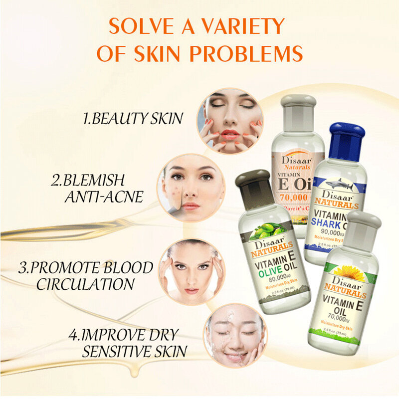 30ml vitamina olive siero essenza viso crema sbiancante idratante rimozione dell'acne siero schiarente anti-età cura della pelle