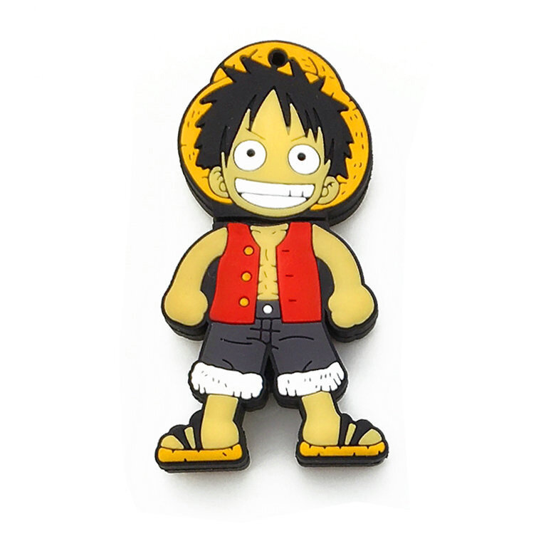 One Piece cartoon pirate anime cool boy USB flash drive fashion custom personality creative gift 8g32g cute Luffy/Kaiseki/Choba