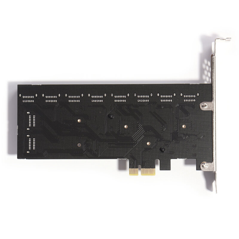 PCIe to 2/4/6/12/16/20 Ports SATA 3 III 3.0 6 Gbps SSD Adapter PCI-e PCI Express x1 Controller Expansion Card Support X1/4/8/16