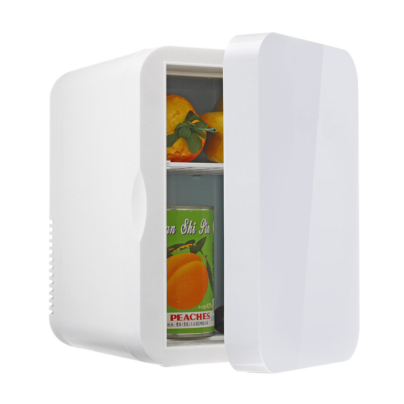 Caliente 12V refrigerador portátil para auto 6L Mini nevera refrigerador del calentador de puerta de casa de doble uso refrigerador