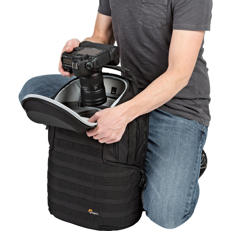 Lowepro-Bolsa de hombro para cámara portátil, mochila original SLR con cubierta para todo tipo de clima, 450 AW II / BP 350 AW II, 15,6 " / 13"