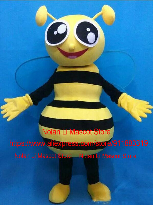 Bee Mascot Costume Cartoon Set Cosplay Birthday Party Game Promotion Carnival Easter Adult 1098