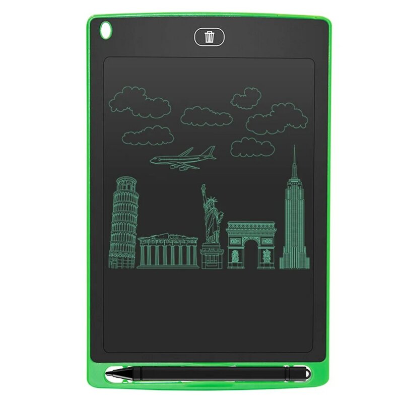 울트라 얇은 디지털 LCD 필기 태블릿 휴대용 전자 태블릿 보드 8.5 인치 드로잉 패드 보드 펜