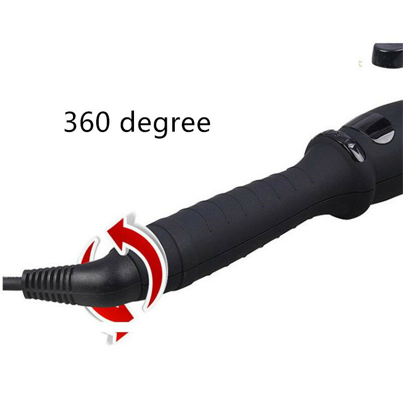 Professionele Wit Lcd Hair Curler Aanpassing Temperatuur Haar Krul Ijzers Curling Wand Roller Hair Styling Tools Dropshipping 20