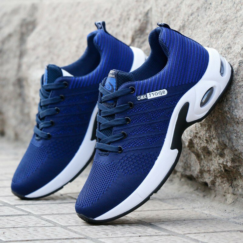 2021 summer new men Running shoes outdoor Breathable sports shoes Rubber non-slip lace-up shoes brand men sneakers fitness shoes