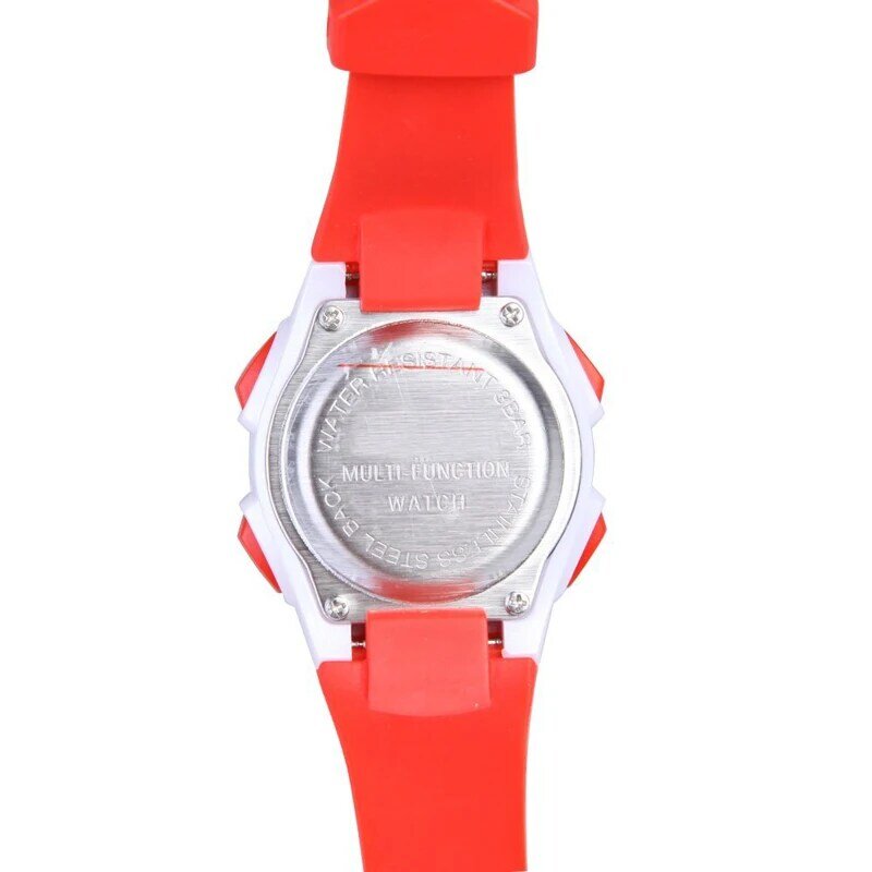 Reloj de pulsera Digital deportivo para niños y niñas, pulsera impermeable con alarma y fecha, regalo de Navidad y Año Nuevo Q