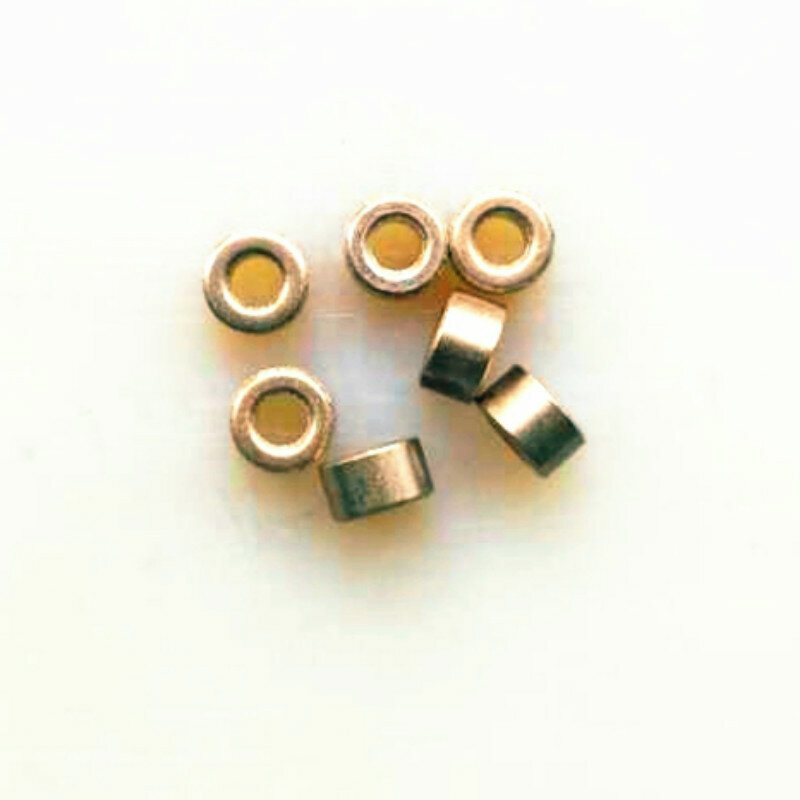 AZGIANT 10pcs Copper Sleeve Sliding Oil Bearing High Speed Oil Lubrication DIY Accessories 3.1*6*3.5mm