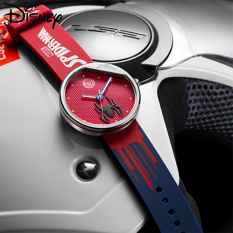 Disney Marvel wygodna modna osobowość wodoodporny zegarek męski zegarek kwarcowy nowy zegarek