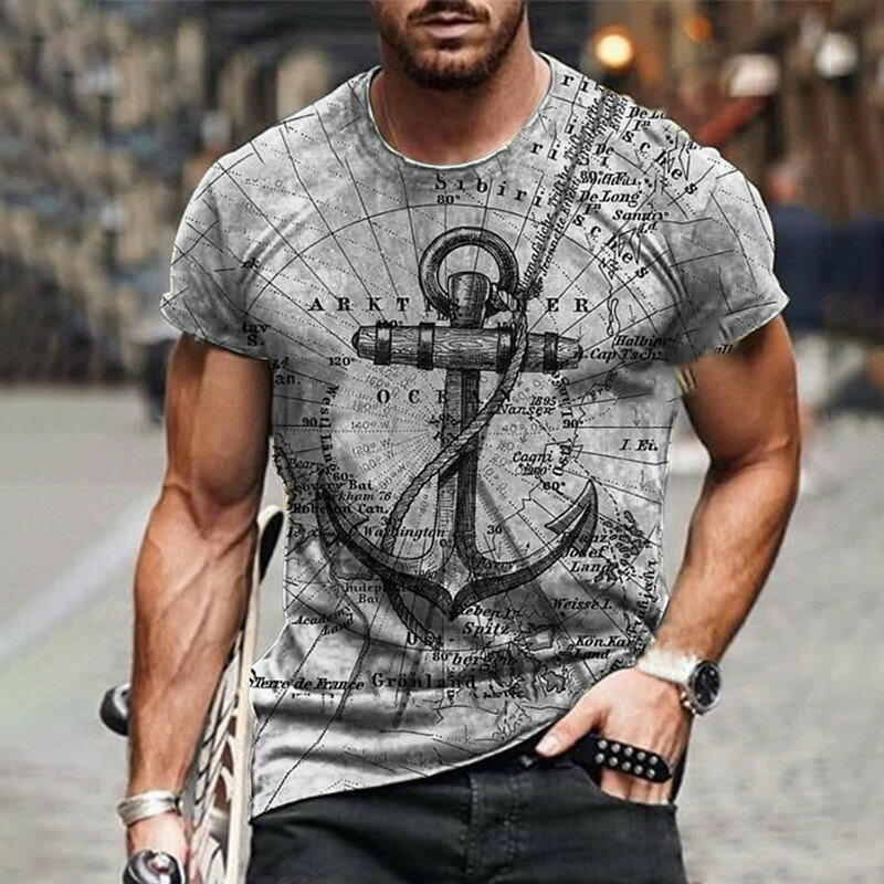 Camiseta con estampado 3d para hombre, camisa de manga corta con diseño Entleman, moda de verano, nuevo estilo, gran oferta, 2021