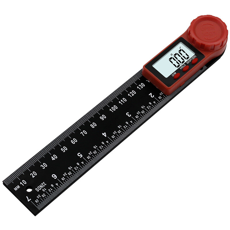 200Mm Digitale Instrument Hoek Inclinometer Hoek Digitale Weegschaal Elektronische Goniometer Gradenboog Hoek Detector