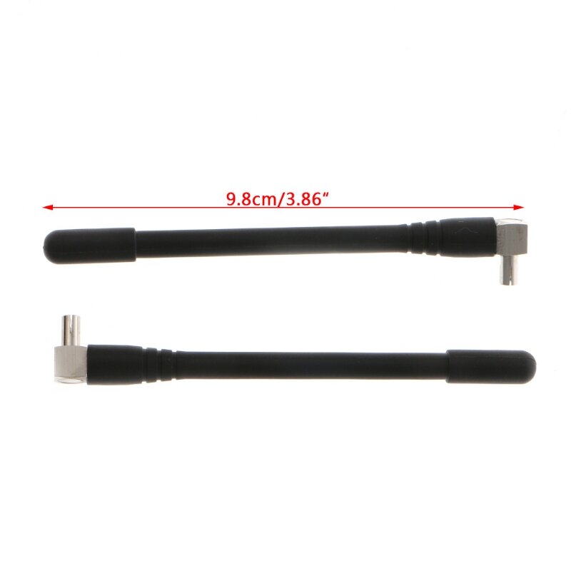 16FB 2 Pcs GSM 2.4G Antenna with TS9 Plug Connector 1920-2670 Mhz For Huawei Modem