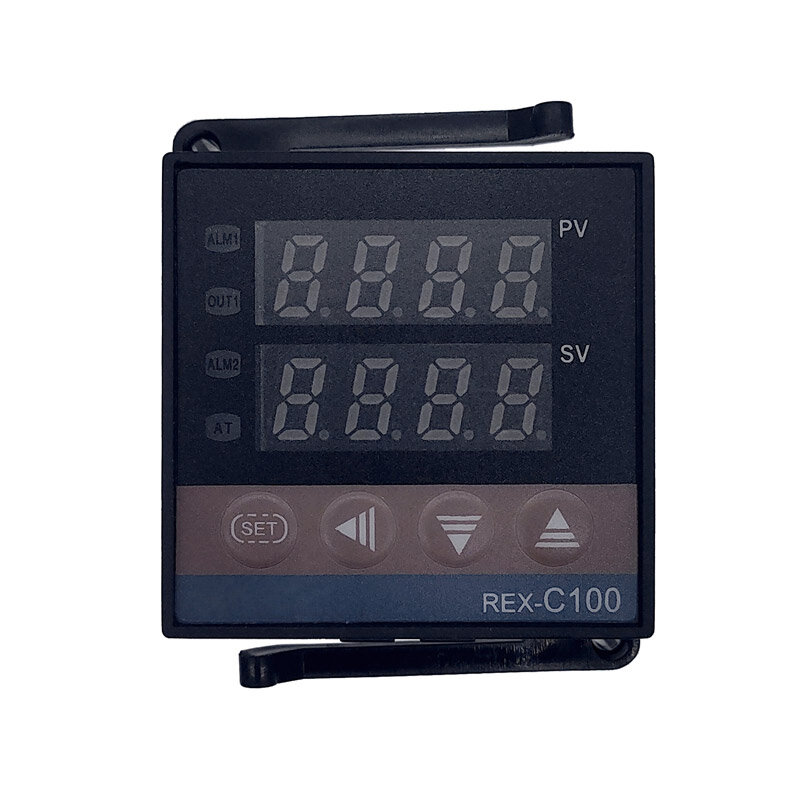 Controlador de temperatura inteligente ios, novo termostato ssr de saída universal/k tipo rex c100