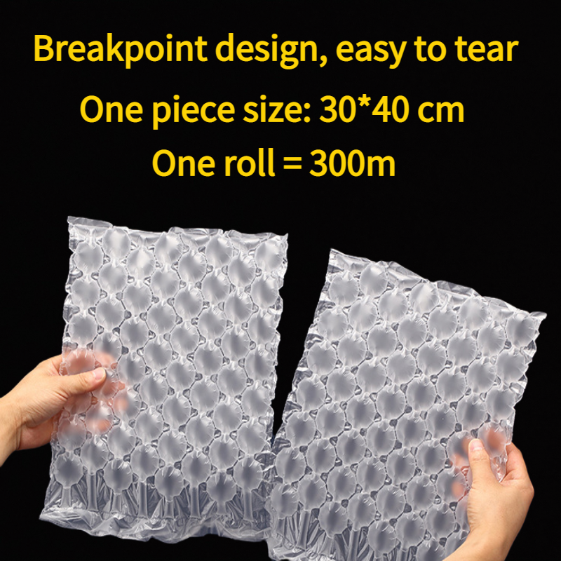 Thickening New Bubble Wrap E-commerce Transport Packaging Bubble bags Shockproof and pressure resistance 30*40cm 300m/roll