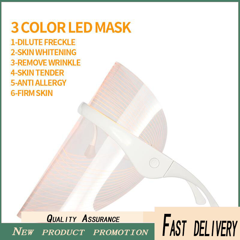 Die LED maske maske hautpflege kosmetische instrument anti-aging haut anti-falten straffende gesichts förderung werkzeug