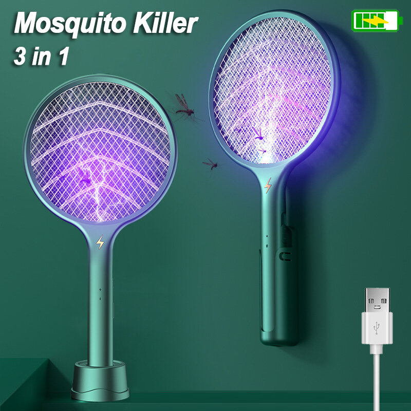 Anti Mosquito Killer lamp Trap Fly Swatter zanzare repellente insetto elettrico Killer Repeller per mosche Bug Zapper Dropship