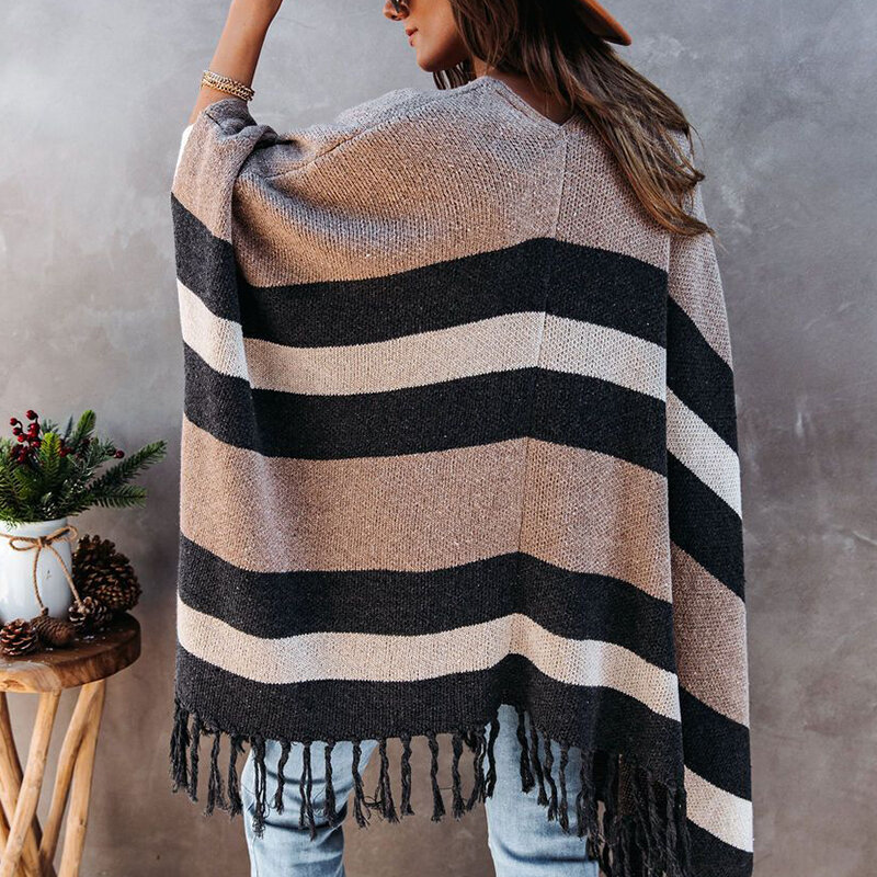 Moda damska Street akrylowe dziergany sweter duży rozmiar Casual sweter z frędzlami gorąca sprzedaż jesienią i zimą 2021 Pull Femme