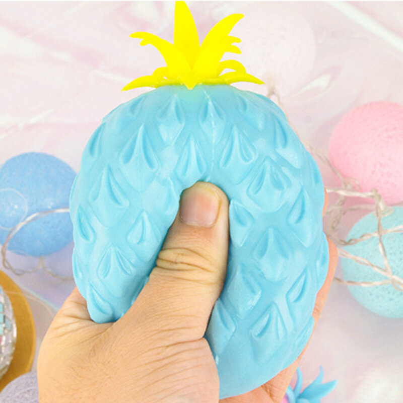 Balle d'ananas douce Anti-Stress pour enfant et adulte, jouet amusant, Anti-Stress, créatif, sensoriel, cadeau