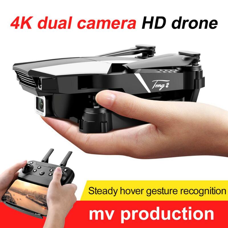 2020 NEW S62 Drone 4k HD Wide Angle Camera 1080P WiFi fpv Drone Dual Camera Quadcopter Height Keep Drone Camera Dron Helicopter