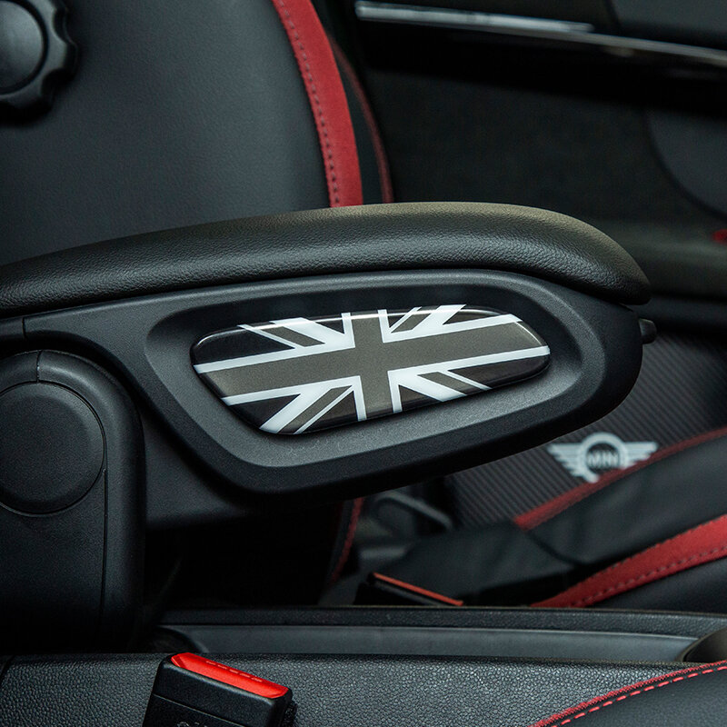 Adesivo decorativo scatola bracciolo sedile anteriore auto per BMW MINI Cooper S Countryman F60 accessori auto modifica interni Styling