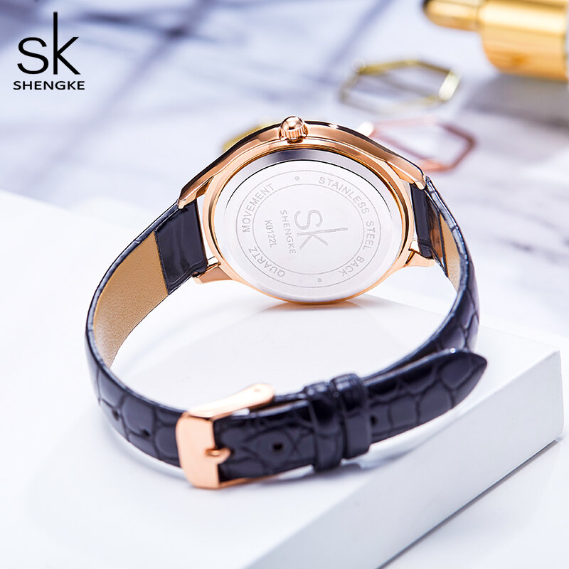 Moda feminina relógio de pulso de quartzo relógio de couro preto de luxo do esporte para mulher pulseira de diamante relógios mulher relojes mujer