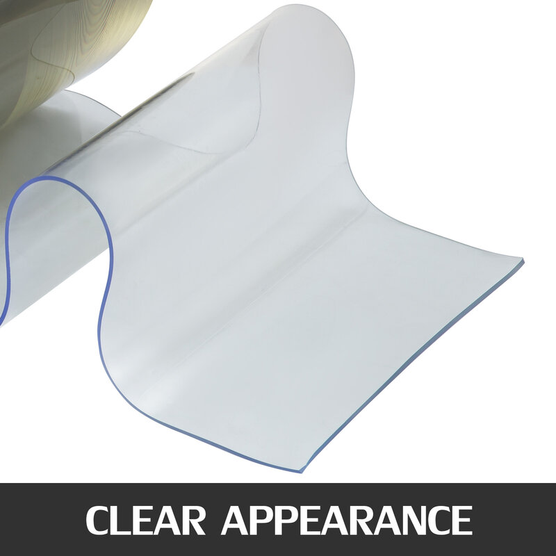 PVC Tirai Pintu Plastik Gulungan Massal dengan Efek Isolasi Besar Tirai Strip Bening Transparan untuk Berbagai Pintu Eksterior