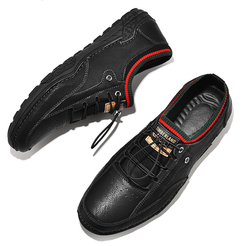 Molosia – mocassins à lacets pour hommes, chaussures de conduite légères et décontractées