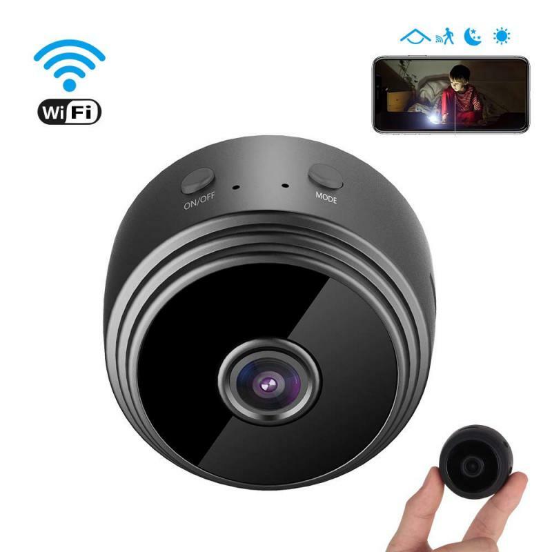 Mini caméra IP WIFI 150 P, Angle de vision 720 degrés, sans fil, sécurité domestique nocturne, 1 pièce