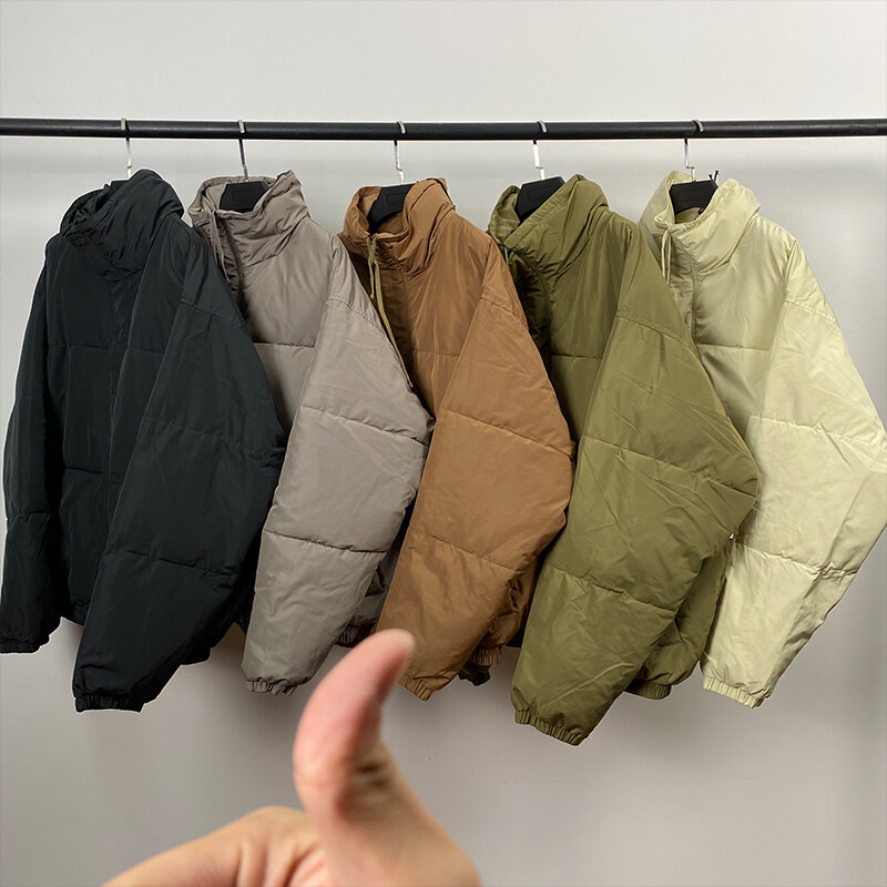 New Winter Jacket 100% 1:1 fog essentials Kanye west Jerry Lorenzo Loose Coat Oversized Hiphop Street fashion outwear Padding