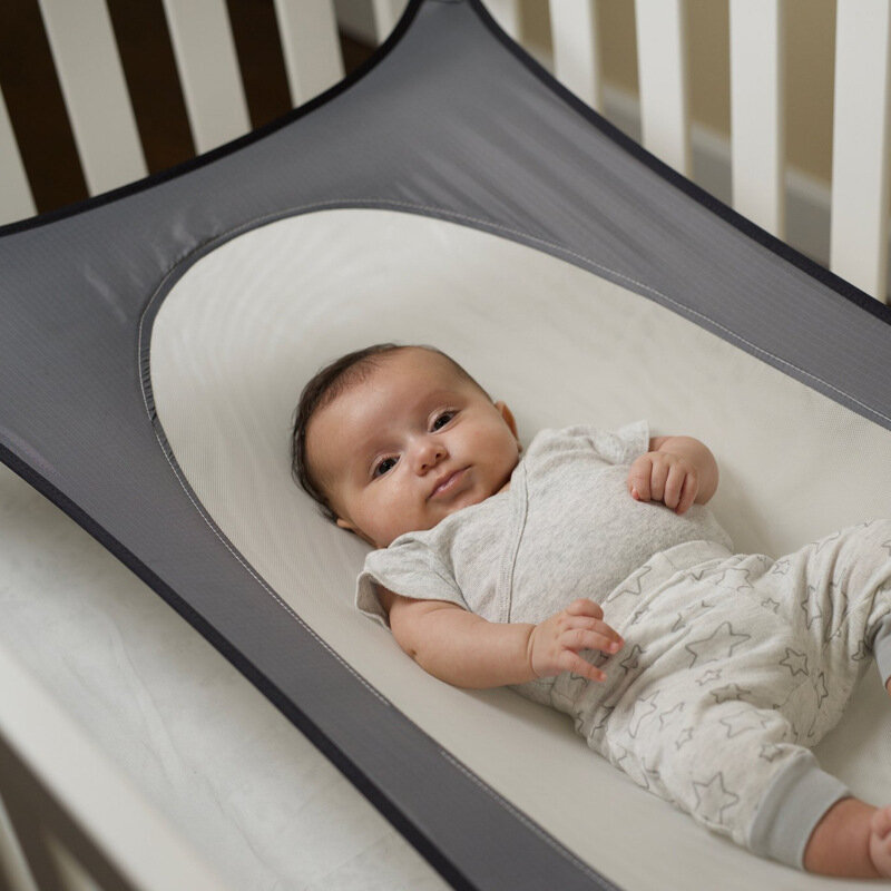 Tempat Tidur Gantung Bayi untuk Tempat Tidur Bayi Baru Lahir Tempat Tidur Gantung Dalam Ruangan Luar Ruangan Keranjang Gantung Anak Elastis Sejuk Tempat Tidur Gantung Portabel