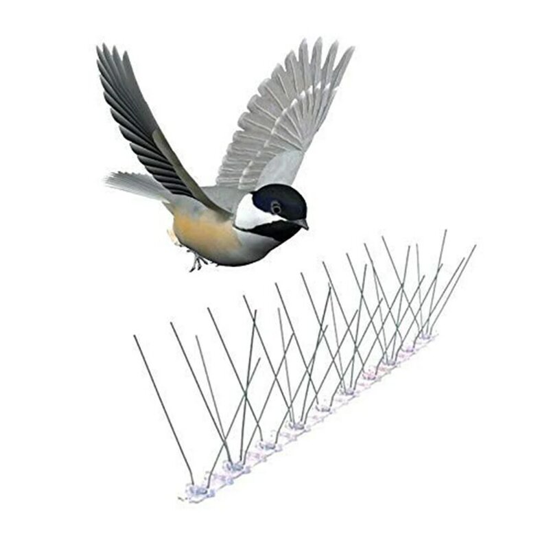 Bird Repeller Anti Fly Destroaser Pest ปฏิเสธแมลงนก Scarer Pigeon กลัวสวน Scarecaper Anti-ที่เป็นอันตรายสำหรับนก