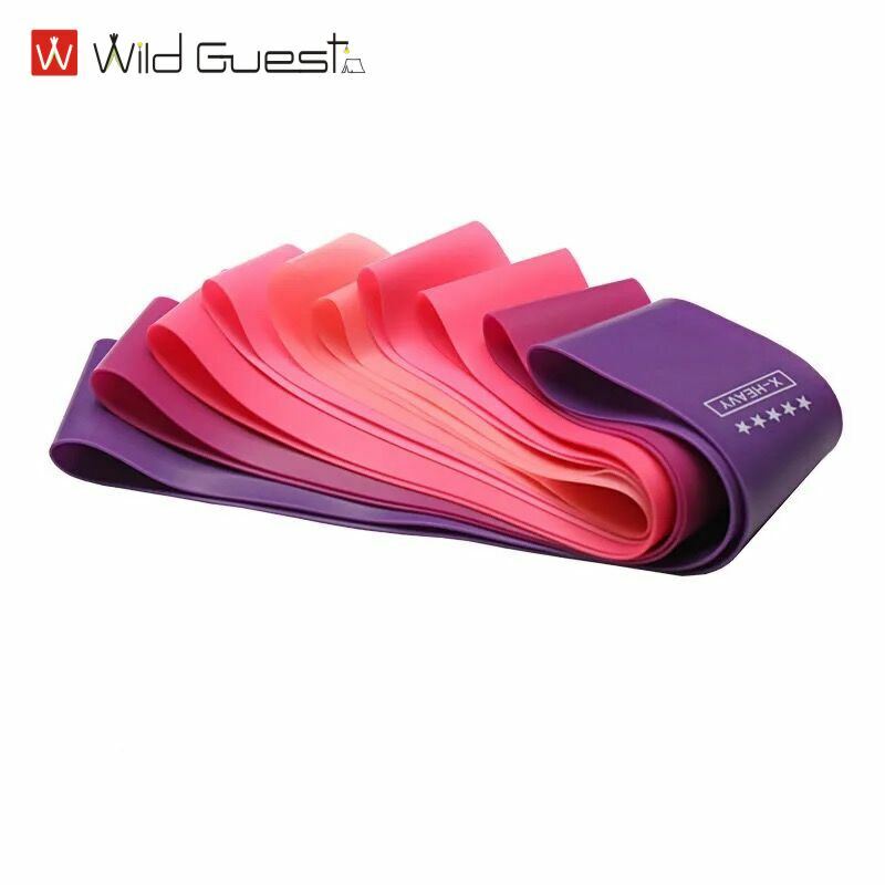 5 Color Rubber Crossfit Resistance Band Training Fitness Gum Exercise Gym Strength Mini Pilates Sport Workout Equipment